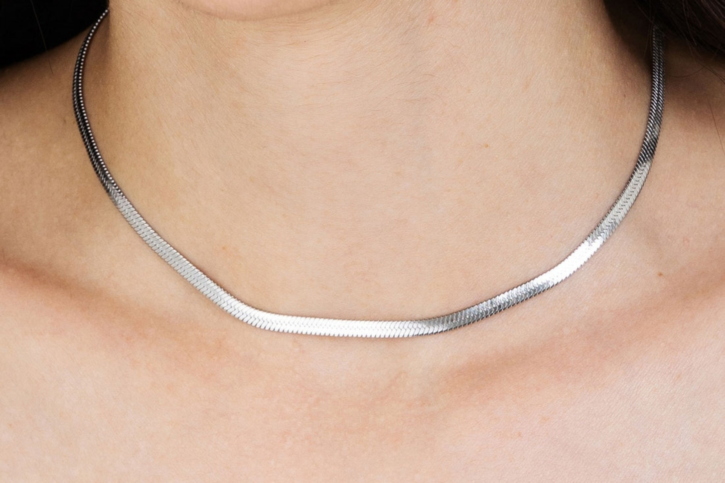 Set Collana Snake + Collana Stelline Silver
