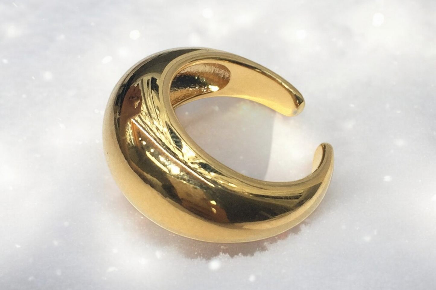 Set Anello Marlene e Orecchini Punto Luce Gold
