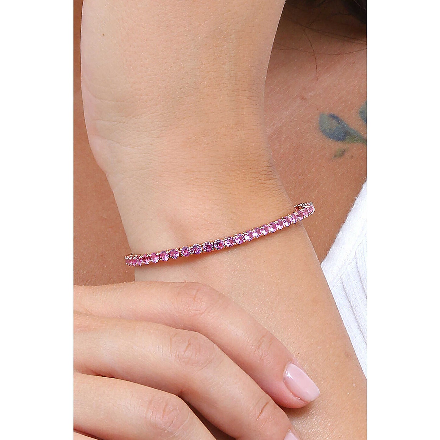 Bracciali Tennis Pietra Quadrata