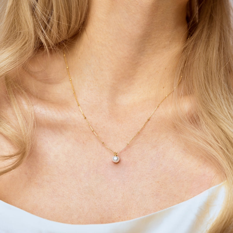 Collana con perla