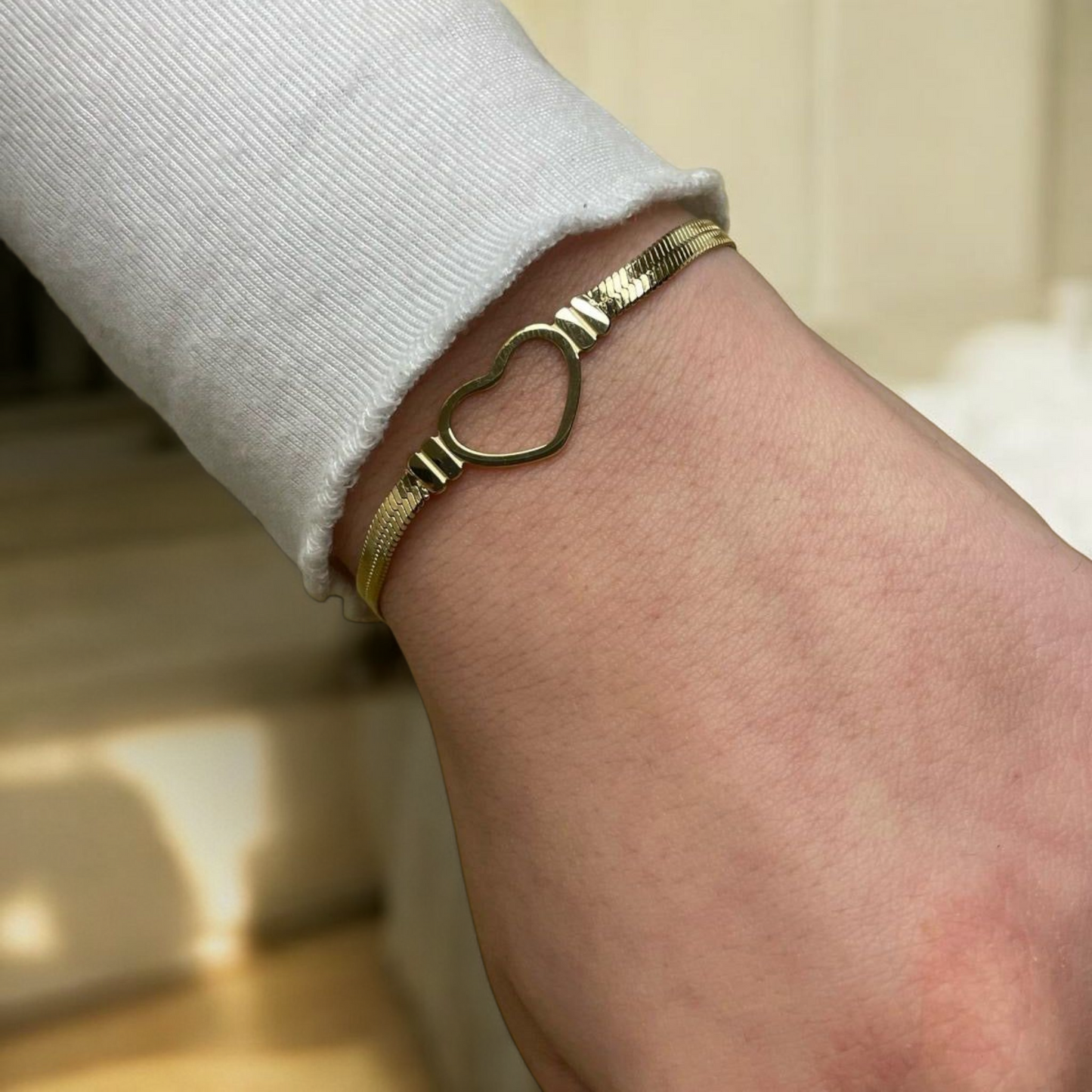 Bracciale Snake Cuore