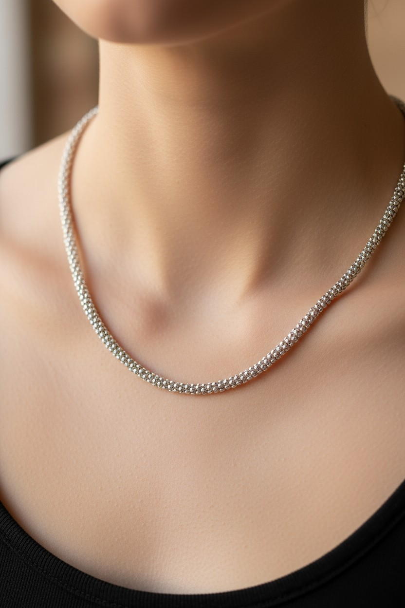 Collana testurizzata