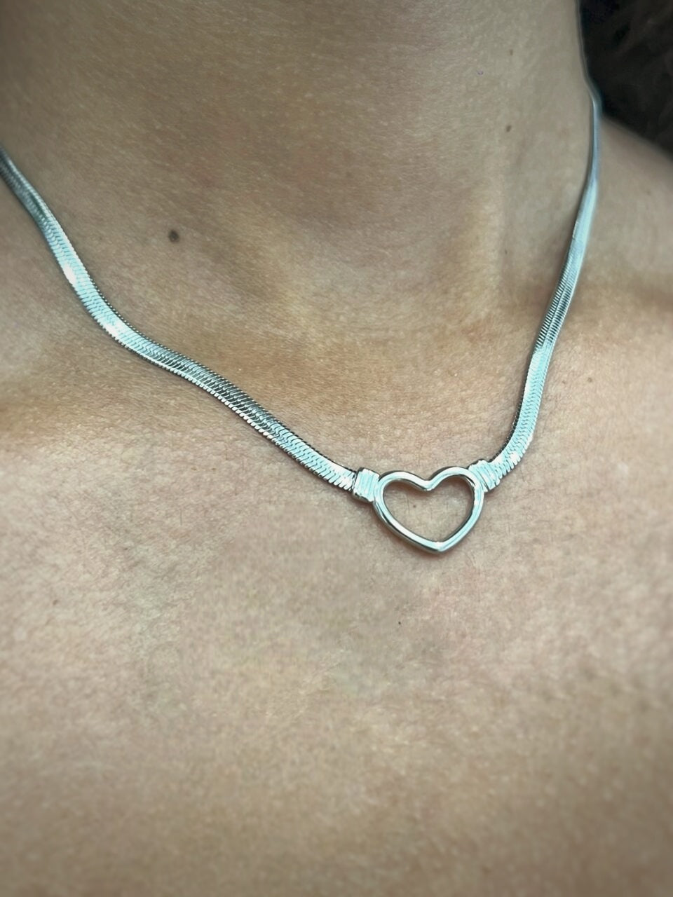 Collana Cuore Snake
