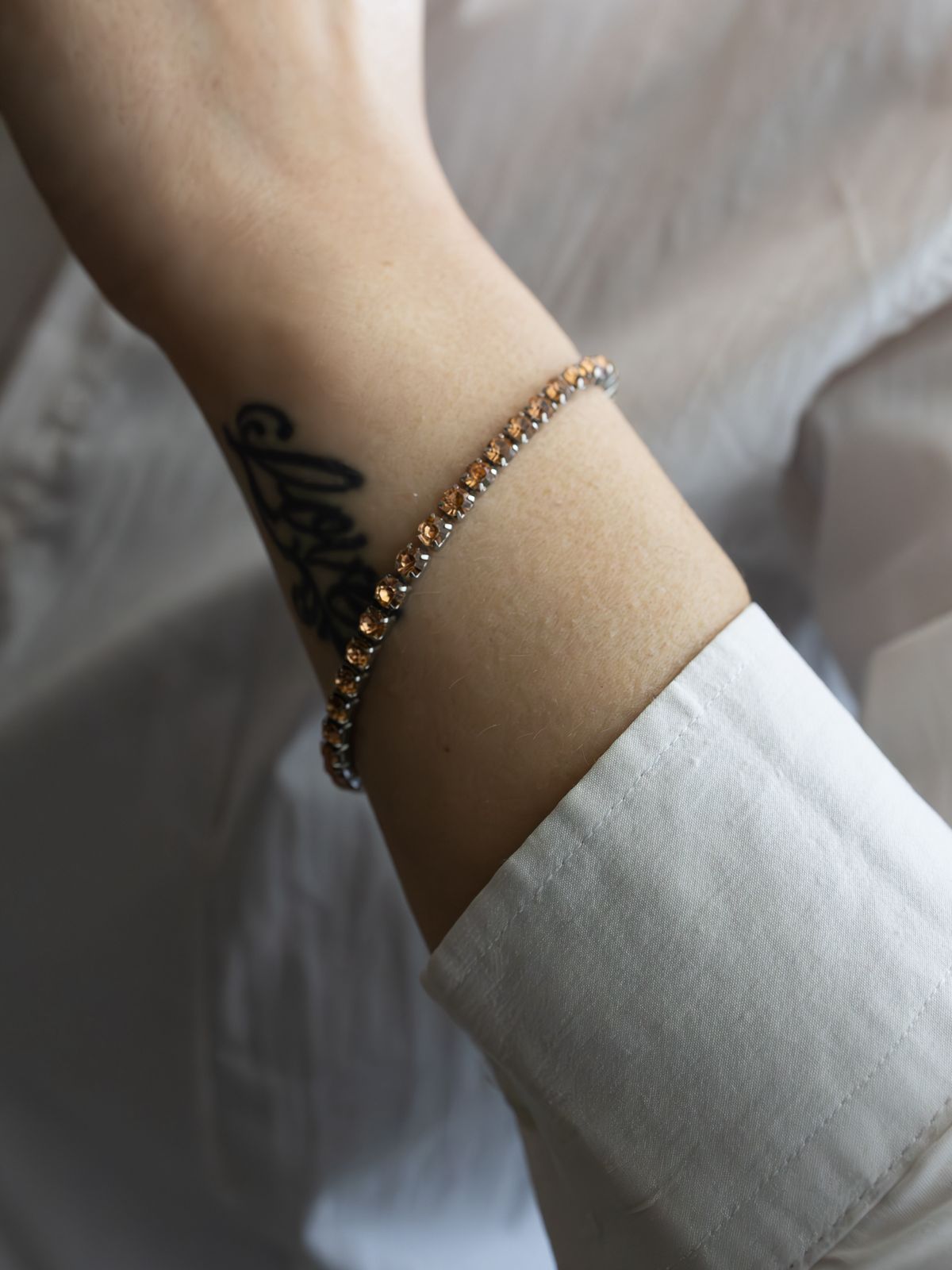 Bracciali Tennis Pietra Quadrata