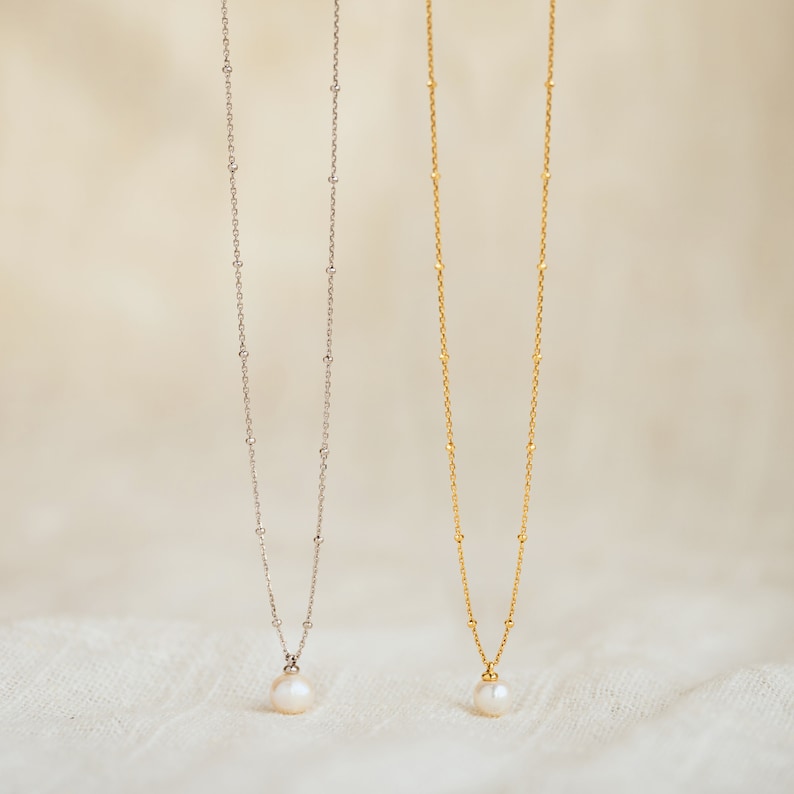 Collana con perla