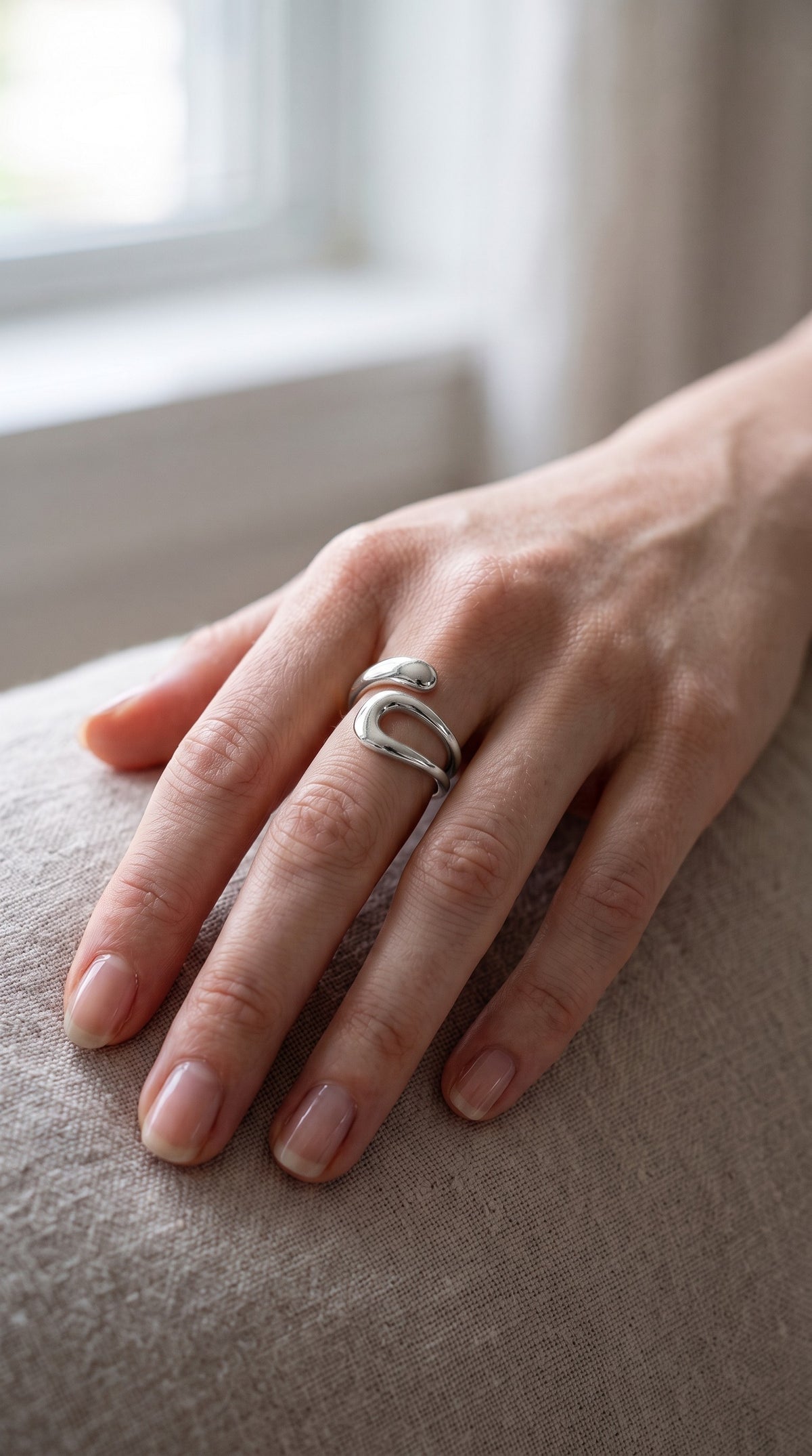 Anello a doppia onda