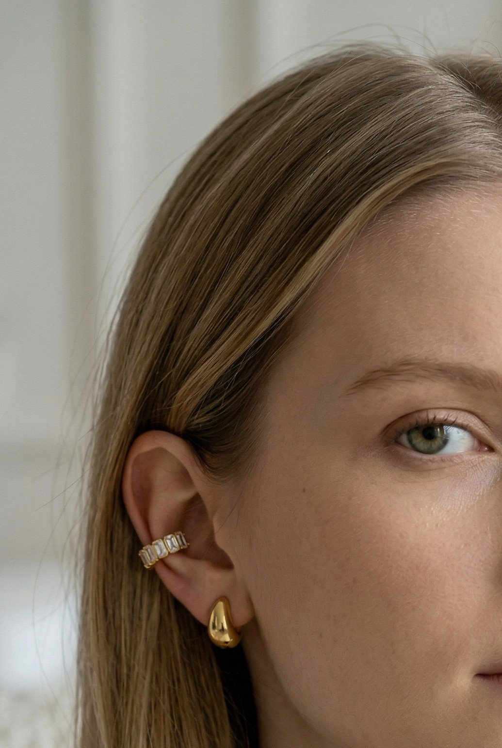 Earcuff Pietra Quadrata